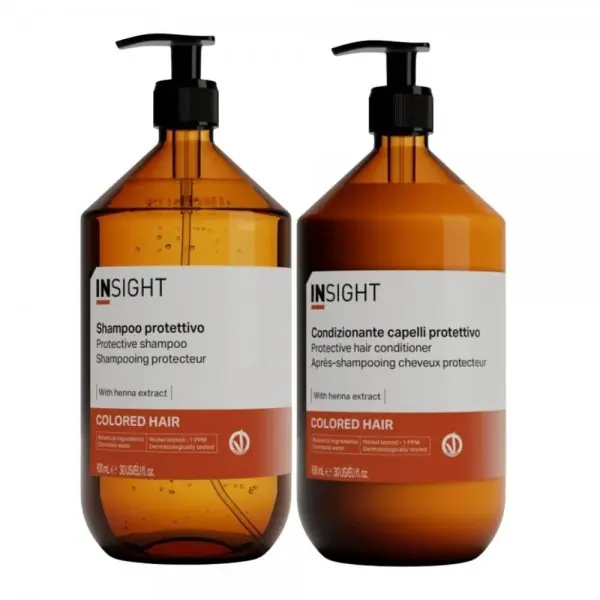 Insight Colored - Pachet ingrijire par vopsit Sh 900ml+Bls 900ml Preț promoțional