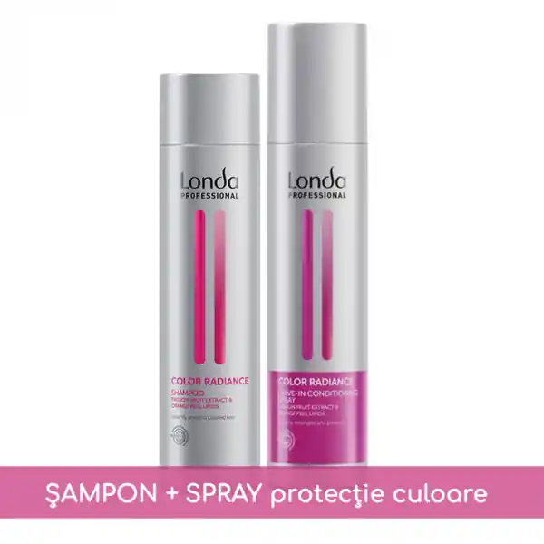 Londa Color Radiance - Pachet ingrijire par vopsit (sampon 250ml + leave-in 250ml) Preț mic