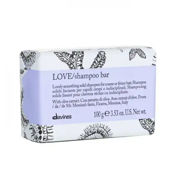 Cel mai vândut Davines - Sampon solid par aspru / rebel Love Smoothing 100g