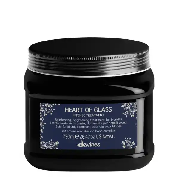 Davines - Tratament intarire si stralucire par blond Heart of Glass 750ml Doar azi