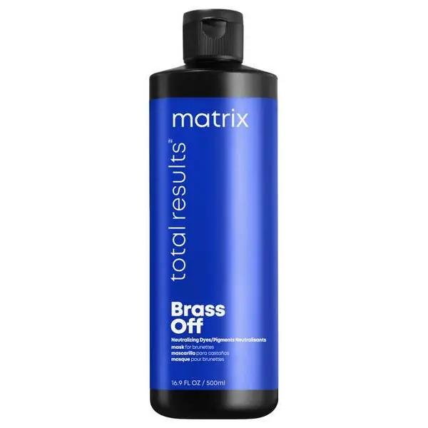 Cel mai bun preț Matrix Brass Off - Masca neutralizare ton aramiu sau orange pentru par vopsit 500ml