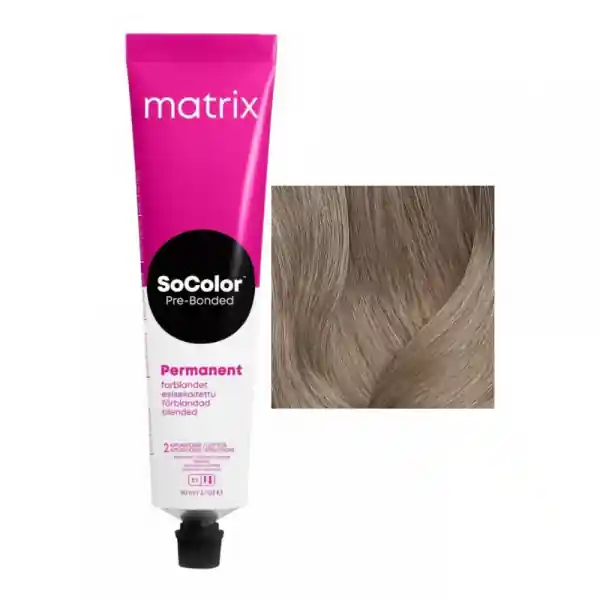 Bestseller Matrix SoColor - Vopsea de par permanenta 8NA Light Blonde Neutral Ash 90ml