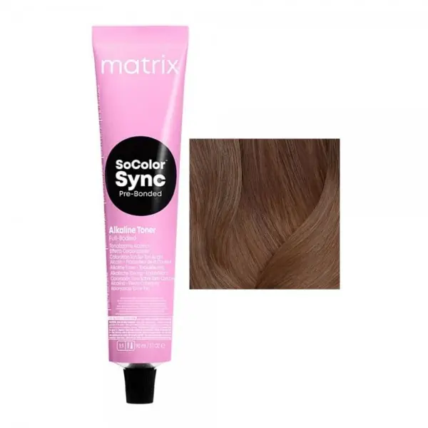 Matrix Sync - Vopsea de par demipermanenta 5N Light Brown Neutral 90ml Premium