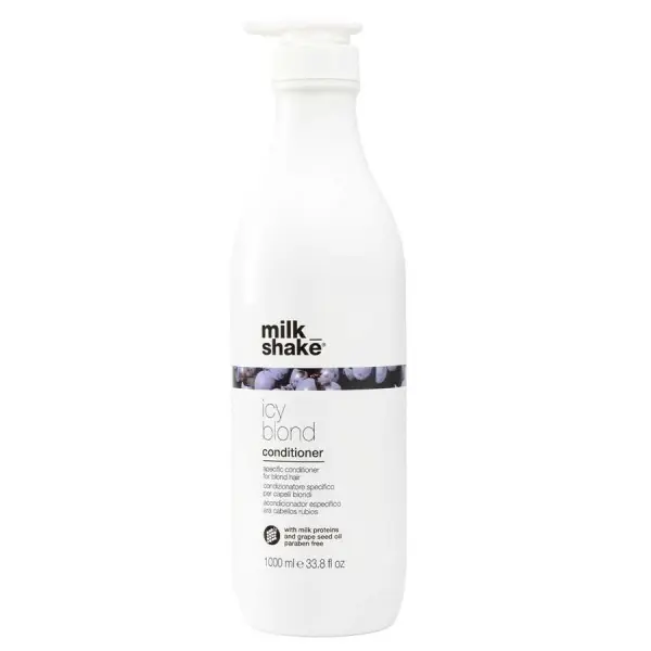 Milk Shake Icy Blond - Balsam mentinere nuante reci de blond platinat 1000ml Comandă acum