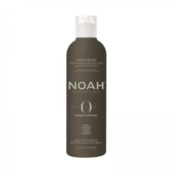 Doar azi Noah - Masca BIO nutritiva cu unt de Murumuru par uscat si deteriorat 250ml