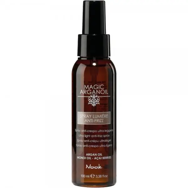 Livrare rapidă Nook Magic Argan Oil - Spray netezire par rebel Lumiere Anti-Frizz 100ml