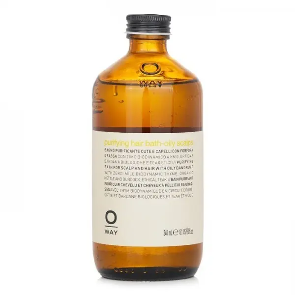 Oway - Sampon organic anti-matreata scalp gras Purifying Oily Scalp 240ml Reducere de preț