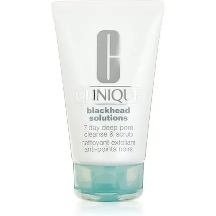 Exfoliant facial, Clinique, Blackhead Solutions 7 Day Deep Pore Cleanse & Scrub, 125ml Livrare rapidă