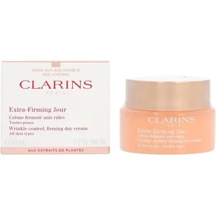 Crema de Zi Extra-Întăritoare, Clarins, 50ml, cu Plic Crema de Noapte Preferatul clienților