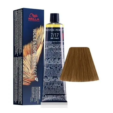 Vopsea de par, Wella, Koleston Perfect ME+ 7/17, 60ml Chilipir