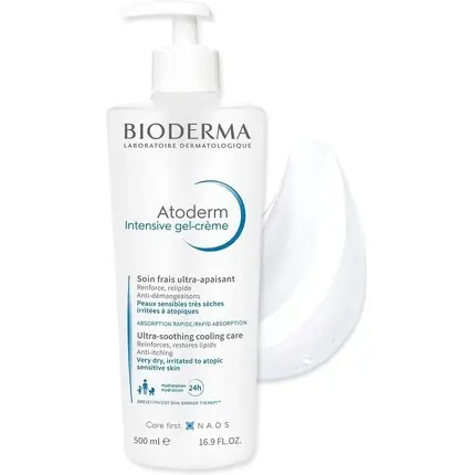 Vezi acum Gel-Crema Bioderma Atoderm Ultra-Soothing Cooling Intensive 500ml