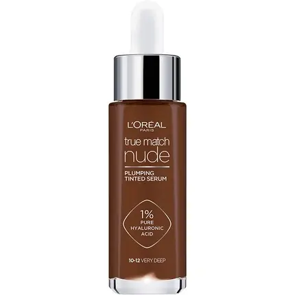 Preț promoțional Ser Tinut, L‘Oreal, True Match Nude, Acid Hialuronic 1%, Very Deep