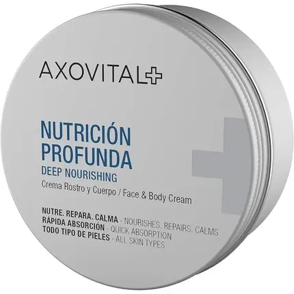 Preț promoțional Cremă hidratantă 2 în 1, Axovital, față și corp, 250ml
