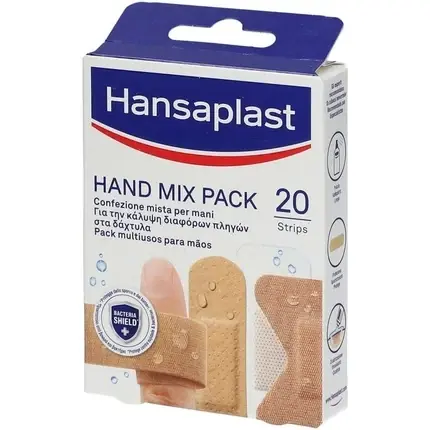 Cel mai bun preț Pachet plasturi, Hansaplast, Mix Hand, 20 bucati