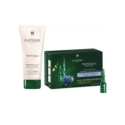 Tratament cădere păr, Rene Furterer, Triphasic Reactional 12x5ml Expediere rapidă