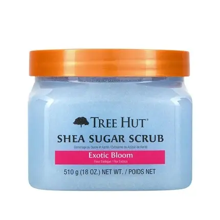 Cumpărături sigure Scrub de corp, Tree Hut, Exotic Bloom, 598g