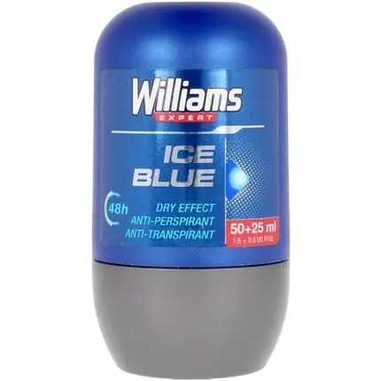 Preț mic Deodorant roll-on, Williams, Ice Blue, 75ml