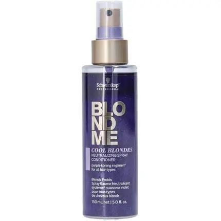 Balsam spray, Schwarzkopf Blondme Cool Blondes, 150ml Preț redus