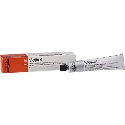 Vopsea de par L‘Oréal Paris Majirel 6.45 Blond Aramiu Mahon Inchis 50ml Super ofertă