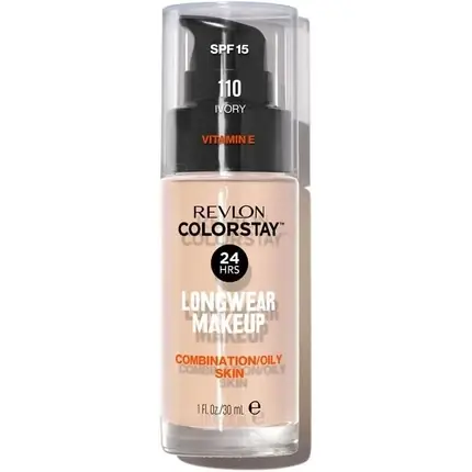 Fond de ten, Revlon, Colorstay Makeup Combination/oily Skin 110 SPF15, 30g Preț promoțional