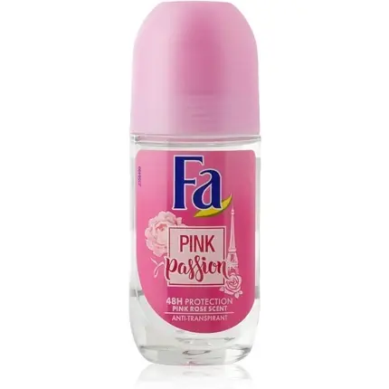 Cel mai vândut Deodorant roll-on, FA, Pink Passion, 50ml