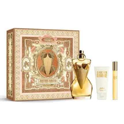 Set Cadou Parfum Jean-Paul Gaultier Divine pentru Femei, EDP 100ml + Mini EDP 10ml + Lotiune de Corp 75ml Vezi acum