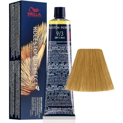 Vopsea de par, Wella, Koleston Perfect Me+ 9/3 Blond Foarte Deschis Auriu, 60ml Reducere extra