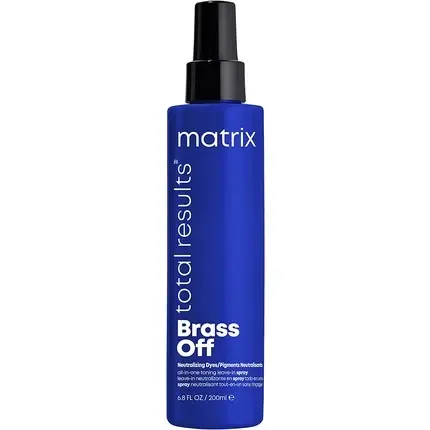 Calitate înaltă Spray toner par, Matrix, Total Results Brass Off, 200ml