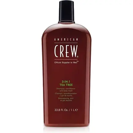Comandă acum Sampon 3-in-1, American Crew, Tea Tree, 1000ml