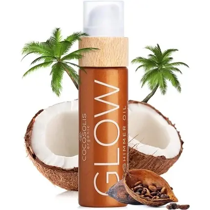 Ulei de Corp, Cocosolis, Coconut Glow Shimmer 110ml Livrare expres