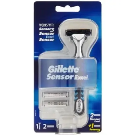 Comandă acum Aparat de ras, Gillette, Sensor Excel, 3 rezerve