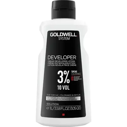 Popular Loțiune dezvoltatoare păr, Goldwell, Liquid Developer 3% 1000 ml