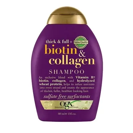 Preț promoțional Șampon OGX Biotin Collagen, 385ml
