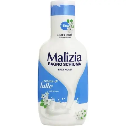 Ofertă limitată Spumant baie, Malizia, Milk, 1000 ml