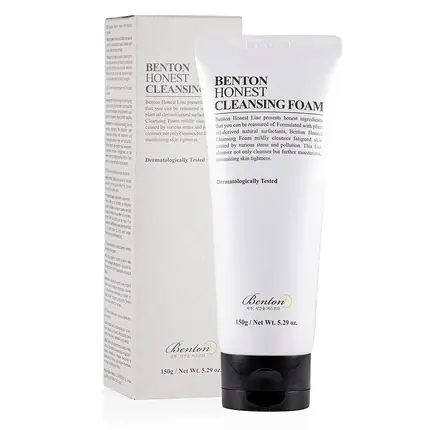 Spumă de curățare facială, Benton, Honest, 150g Plată sigură
