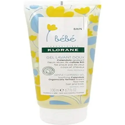 Super ofertă Gel de baie, Klorane, Bébé Soft, 200ml