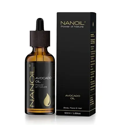 Ulei de corp, Nanoil, Avocado, 50ml, presat la rece Cumpărături sigure