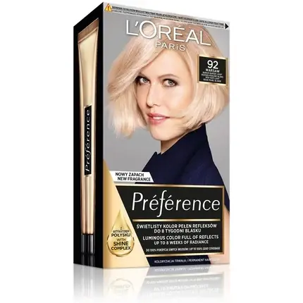 Ultima șansă Vopsea de păr, L‘Oréal Paris, Preference, blond foarte deschis