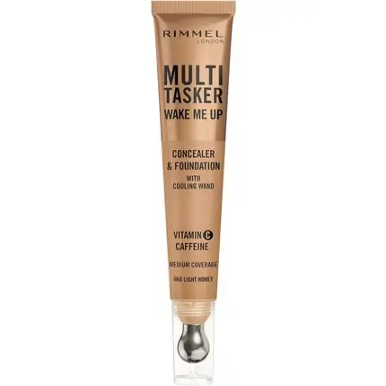 Cel mai bun preț Fond de ten si corector, Rimmel, Multi-Tasker Wake Me Up, 060 Miere deschis
