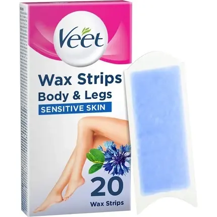 Benzi de ceară, Veet, piele sensibilă, 20 buc Ofertă