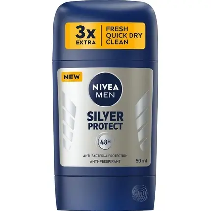 Deodorant stick, Nivea, Silver Protect, 50ml Ultima șansă