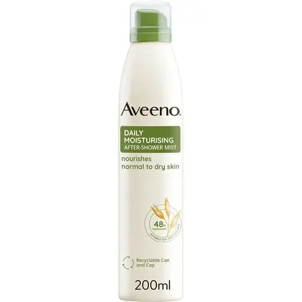 Plată securizată Spray hidratant, Aveeno, Daily After Shower Mist, 200ml