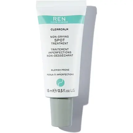 Preferatul clienților Gel tratament puncte negre, REN Clean Skincare Clearcalm, 15ml