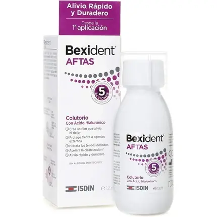 Apă de gură, ISDIN, Bexident Aftas, 120 ml Super ofertă