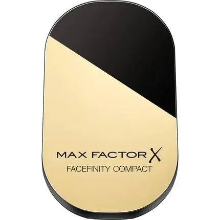 Fond de ten compact, Max Factor, Facefinity Crystal Beige 33, 10g Ofertă exclusivă