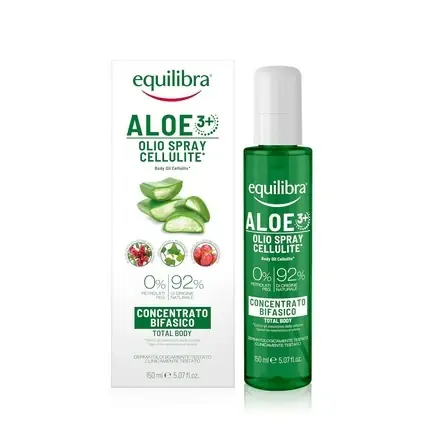 Ulei anticelulitic, Equilibra, concentrat 150ml, Aloe Vera, extract castan Preț mic