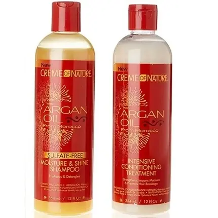 Preț redus Șampon, Creme Of Nature, Argan Oil, Fără sulfați, 12oz