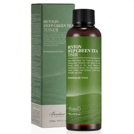 Reducere Toner facial, Benton, Deep Green Tea, 150 ml