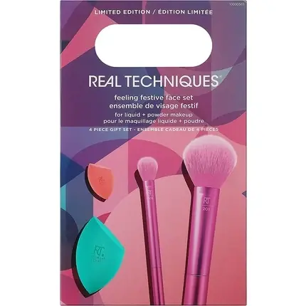 Ofertă limitată Set perii curatare ten Real Techniques Ed Lim Holidays