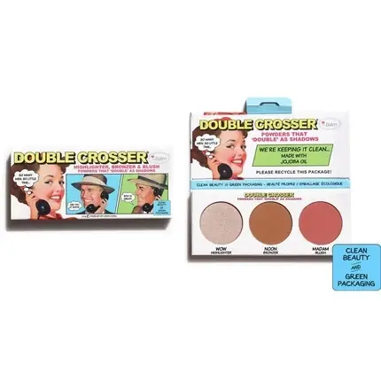 Plată sigură Set machiaj, Thebalm, Double Crosser, 83g